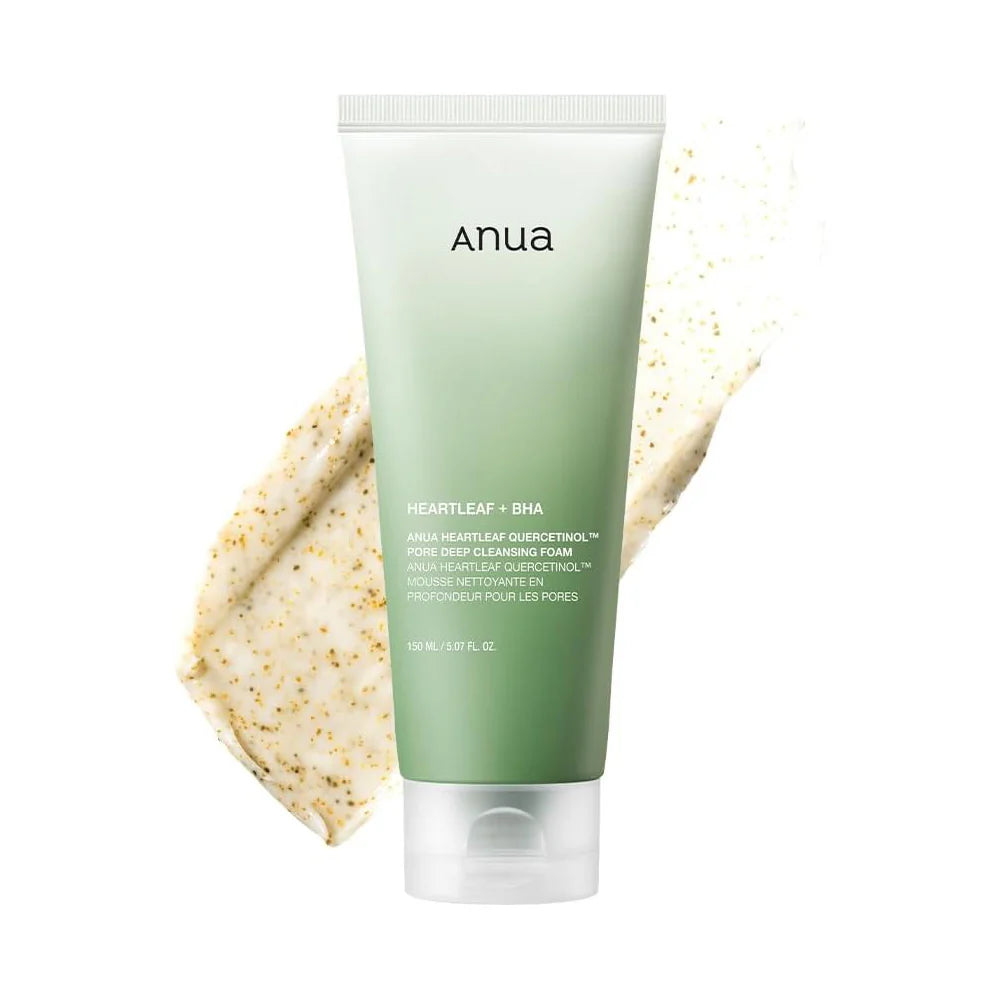 הניקוי העמוק שכבש את טיקטוק: ANUA Heartleaf Cleansing Foam mutualdropshopping